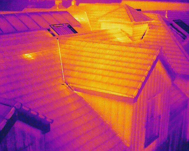 Thermal Imaging Roof Survey Image Bootle